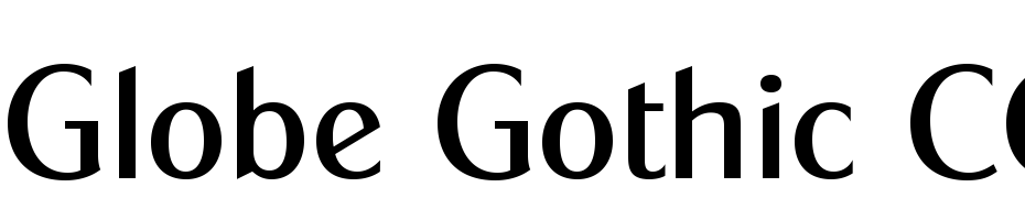 Globe Gothic CG Demi Yazı tipi ücretsiz indir